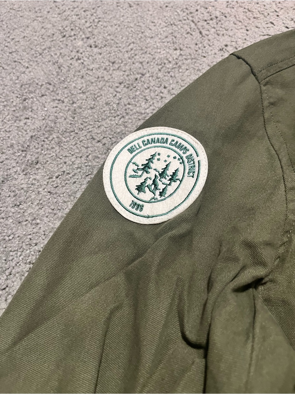 NWOT Vintage 1990s Dell Computer Canvas Jacket - Picture 6 of 10